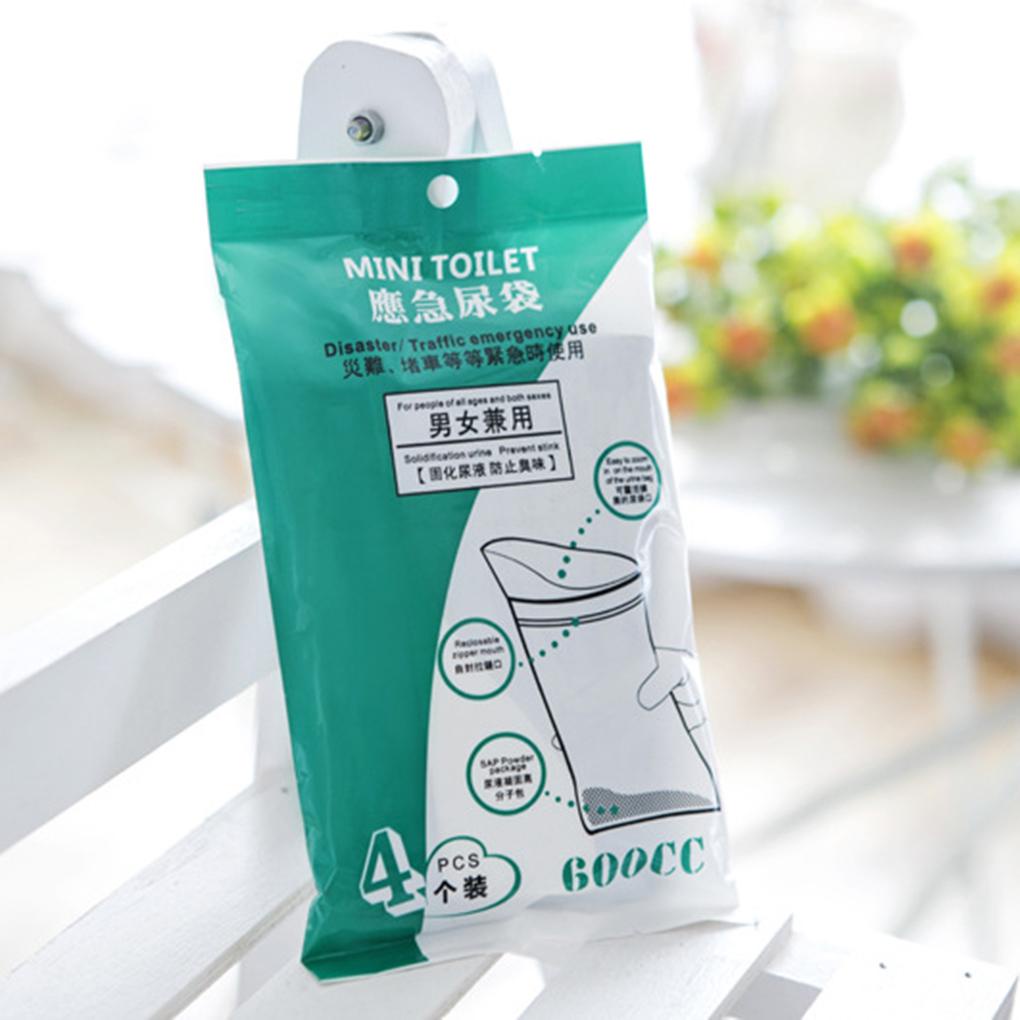 Bộ 4 Túi Đi Vệ Sinh Khẩn Cấp Cho Người Già