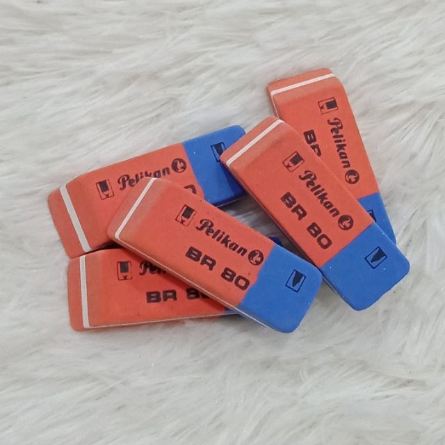 Gôm 2 đầu huyền thoại Pelikan BR 80 - Gôm tẩy mực