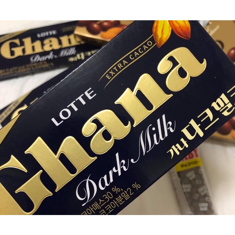 Chocolate Lotte Ghana Thanh 50g Socola Nhật