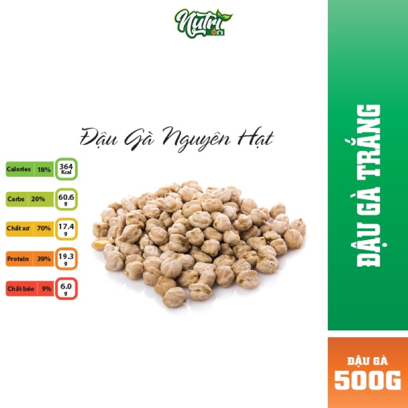 Đậu gà Chickpeas nhập khẩu không biến đổi gen ăn kiêng,giảm cân (1kg)