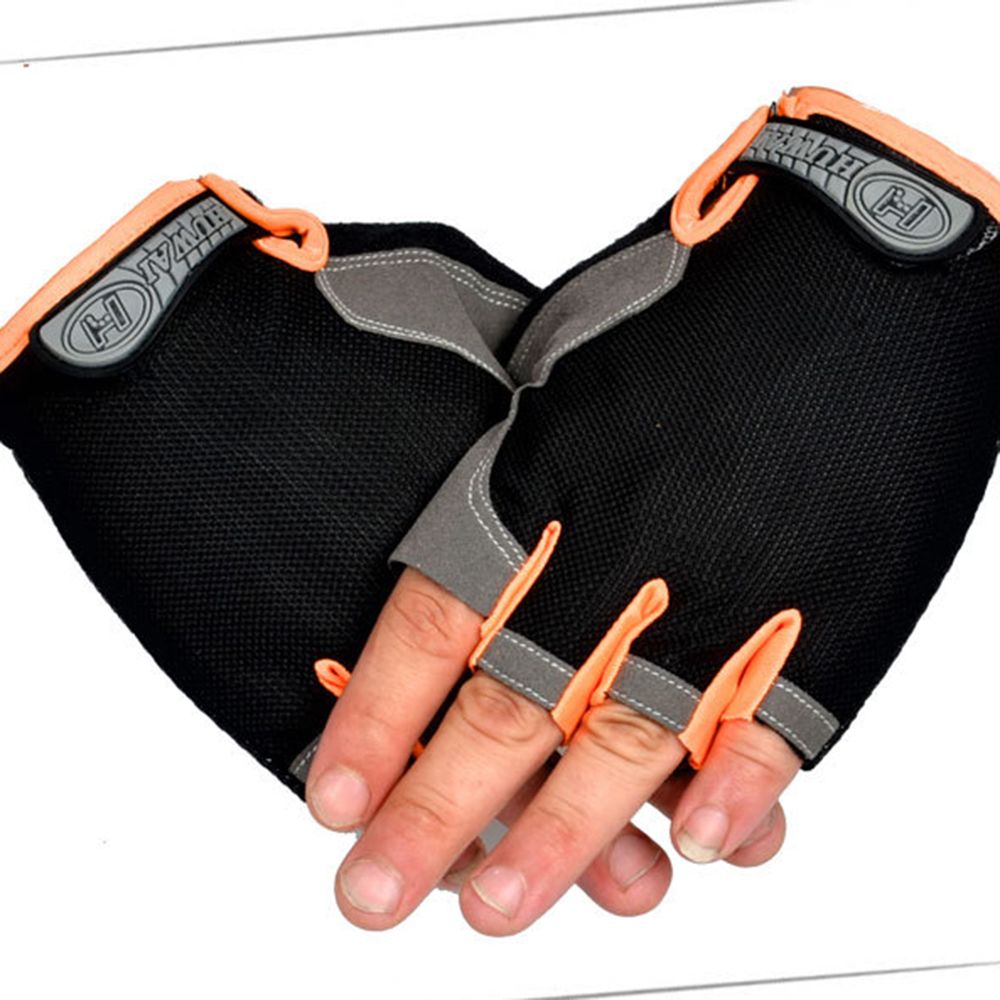 Găng Tay Thể Thao Hở Ngón Chống Trơn Cho Nam Và Nữ