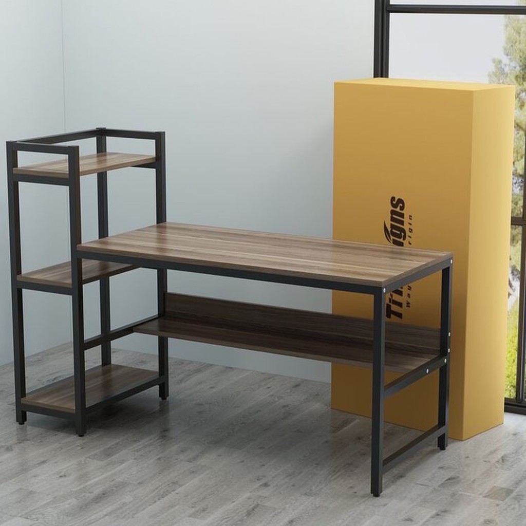 Bàn làm việc liền kệ Tâm House BXG006 NEW (120*55cm) | BigBuy360 - bigbuy360.vn