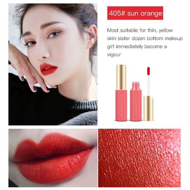 Son KEM lì Velvet Labial Glair Của Flash Moment Hàng Nội Địa Trung | BigBuy360 - bigbuy360.vn