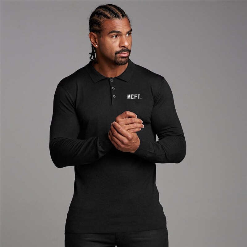 Áo thun polo có cổ in chữ lịch lãm thời trang dành cho nam