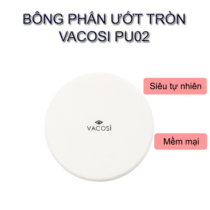 Bông Ướt Tròn Vacosi Prs Round Pro Sponge - PU02