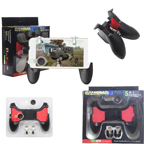 [ FREE SHIP ] Tay Cầm Chơi Game 5in1 , Chiến Game PUBG, Liên Quân