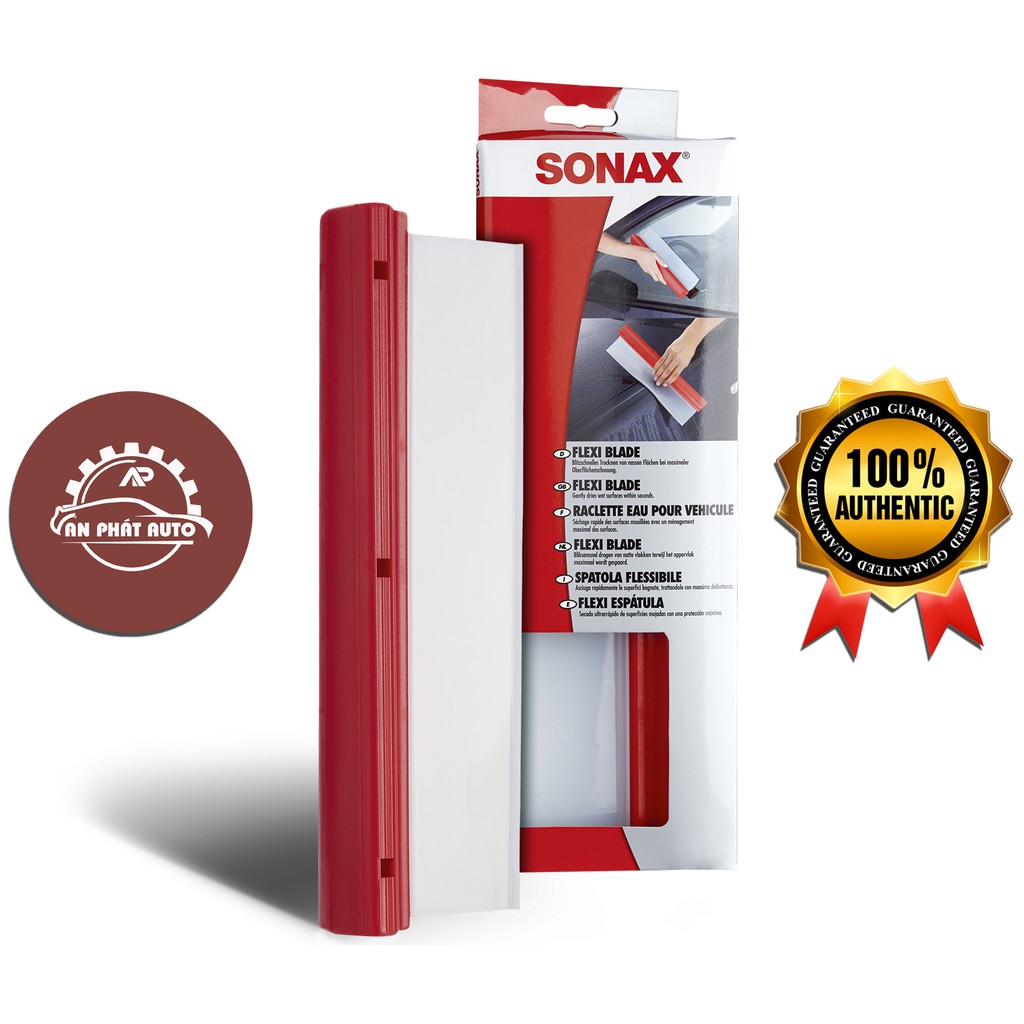 SONAX - Gạt Nước Bề Mặt Kính, Sơn Xe (Sonax Flexi Blade)  [Hàng Đức Chính Hãng]