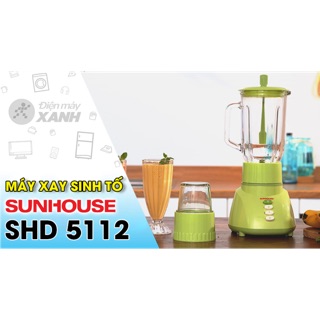 Máy xay sinh tố Sunhouse SHD 5112 Xanh Giá tốt nhất