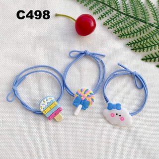 Dây Cột Tóc - Buộc Tóc Nhiều Hình Dễ Thương