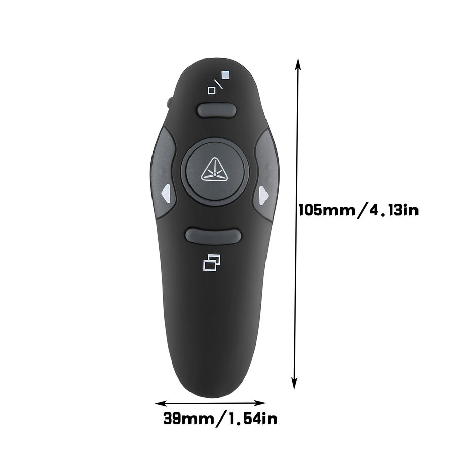 2.4GHz Wireless USB PowerPoint Presenter RF Remote Control Laser Pointer Pen