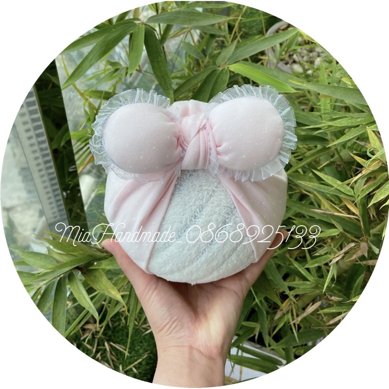 MŨ TURBAN CHO BÉ RẺ ĐẸP CHẤT COTTON CO GIÃN MỀM MỊN