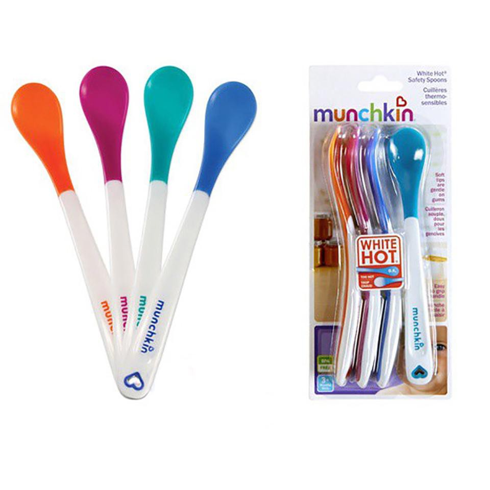 Có bán lẻ - Thìa báo nóng Munchkin Đức an toàn cho bé