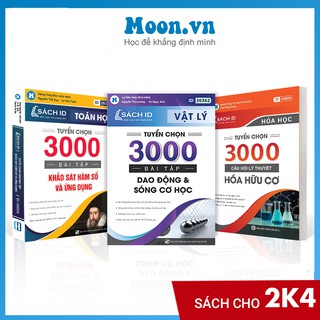 Combo 03 sách ID Luyện thi thpt quốc gia khối A: Tự học môn Toán Lý Hóa