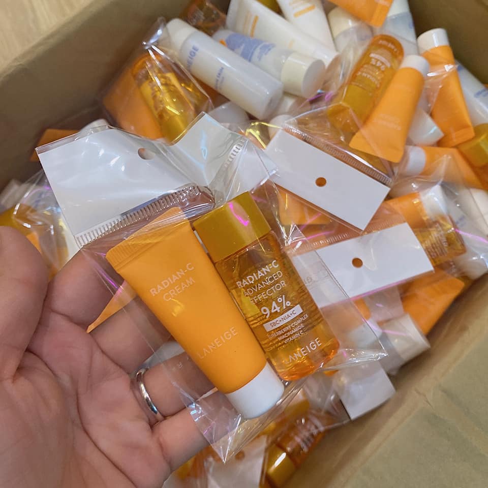 Set Kit Dưỡng Trắng Nhà Laneige