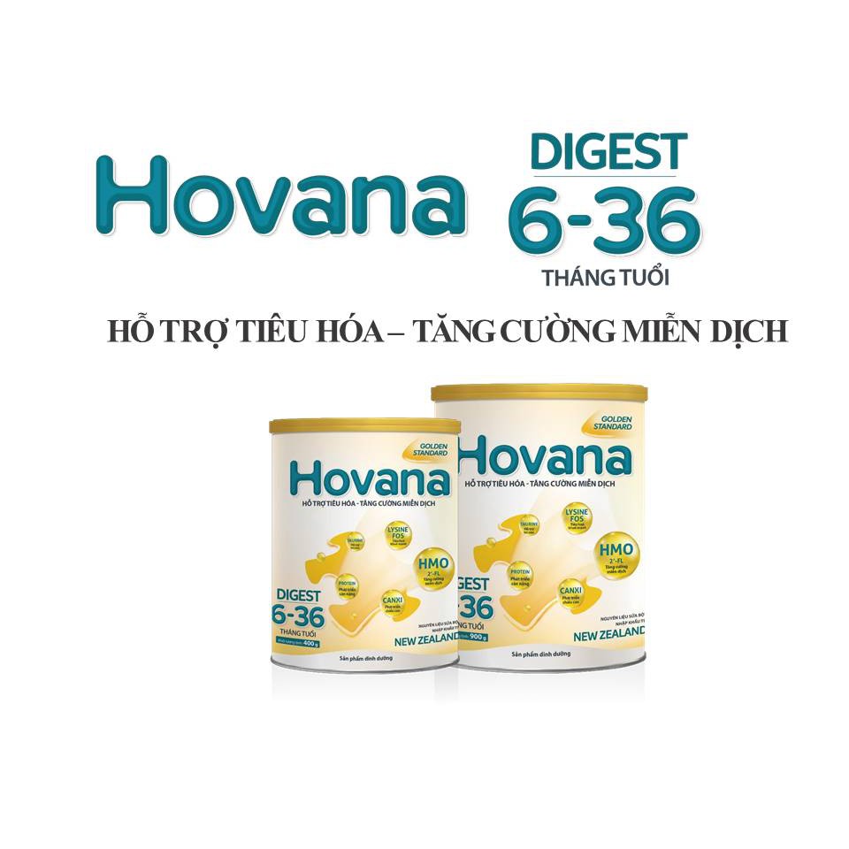 Sữa Bột Hovana Digest lon 900g