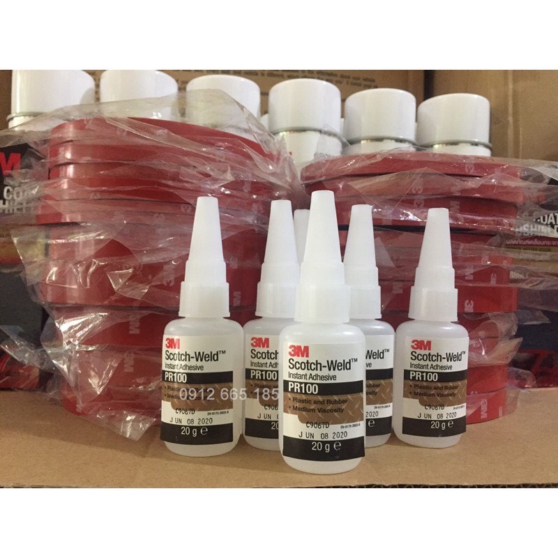 Keo Siêu Dính Đa Năng 3M Pr100 Dán Sắt ,Dán Nhựa ,Dán Giày 20g