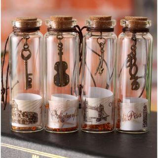 Lọ ước nút gỗ bằng thủy tinh
