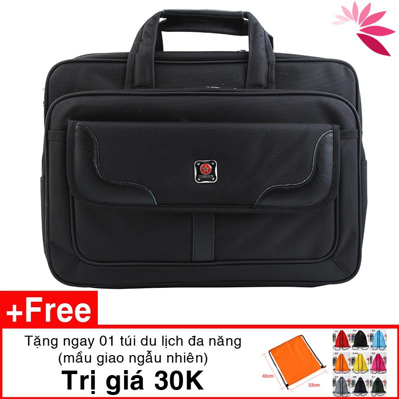 túi máy tính xách tay cho nữ Cặp đựng laptop , túi đựng laptop sách vở tài liệu Sao Vàng C01 27 x 39 x 15cm vải đẹp, lót