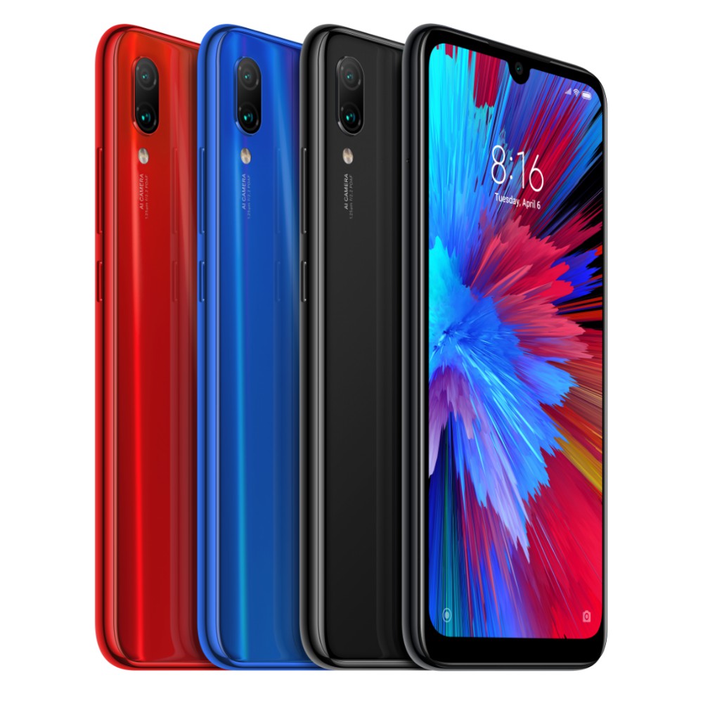 Điện Thoại Xiaomi Redmi Note 7 Pro 128GB 6GB - Nhập Khẩu + Cường lực + Ốp lưng [ Kho sỉ ] | BigBuy360 - bigbuy360.vn