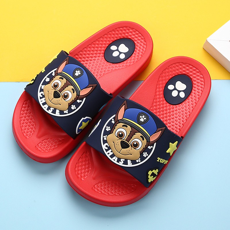 Paw Patrol Dép Sandal Mùa Hè Chống Trượt Họa Tiết Hoạt Hình Paw Dành Cho Bé Trai Bé Gái 2002pp