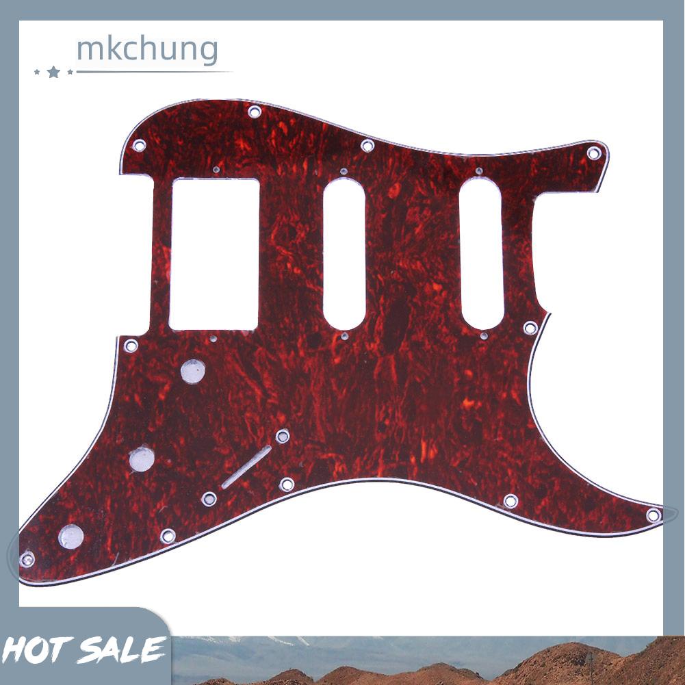 FENDER Miếng Dán Bảo Vệ Pickguard Cho Đàn Guitar Điện 3 Lớp Bằng PVC