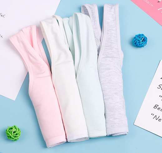 Bra / Áo Lá Cotton Học Sinh Trung Học Chui Đầu Mút Mỏng Xuất Đông . Hàng Loại Đẹp.