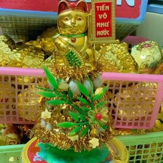 Tháp tỏi- mèo liễng chiêu tài