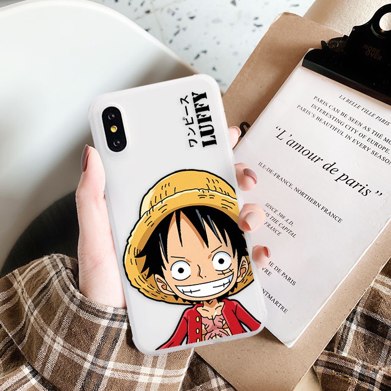 Ốp lưng iphone Zoro & Luffy TPU trơn dẻo mềm 5/5s/6/6plus/6s/6splus/7/7plus/8/8plus/x/xr/xs/11/12/pro/max/plus/promax