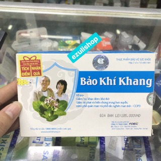 Bảo Khí Khang hỗ trợ điều trị hen suyễn, hen phế quản