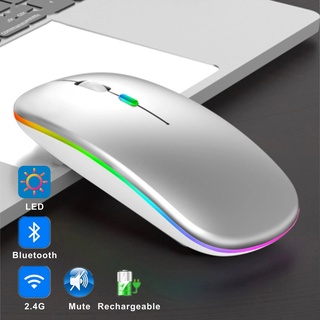 Chuột không dây kết nối bluetooth có thể sạc lại cho PC Laptop Macbook Xiao thumbnail