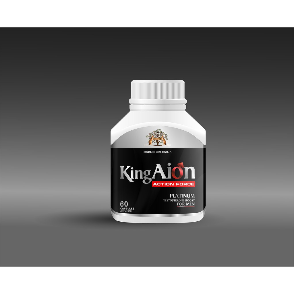 Tăng Cường Sinh Lý Nam Giới King Aion Hộp 60 Viên - Có Che Tên