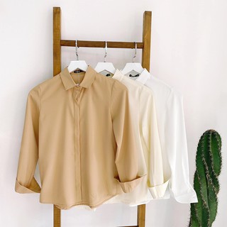 MINX - Áo Sơ Mi Lụa Basic Shirt (Lụa Hàn)