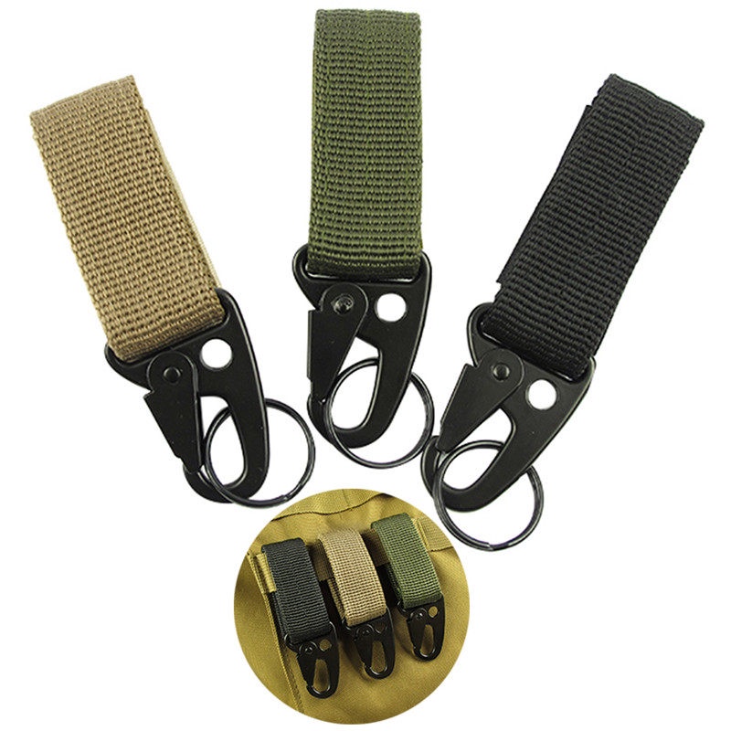 Bộ đai khóa carabiner thao tác nhanh tiện lợi dã ngoại cắm trại
