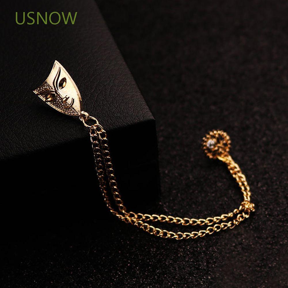 Ghim Cài Áo Hình Mặt Nạ Độc Đáo