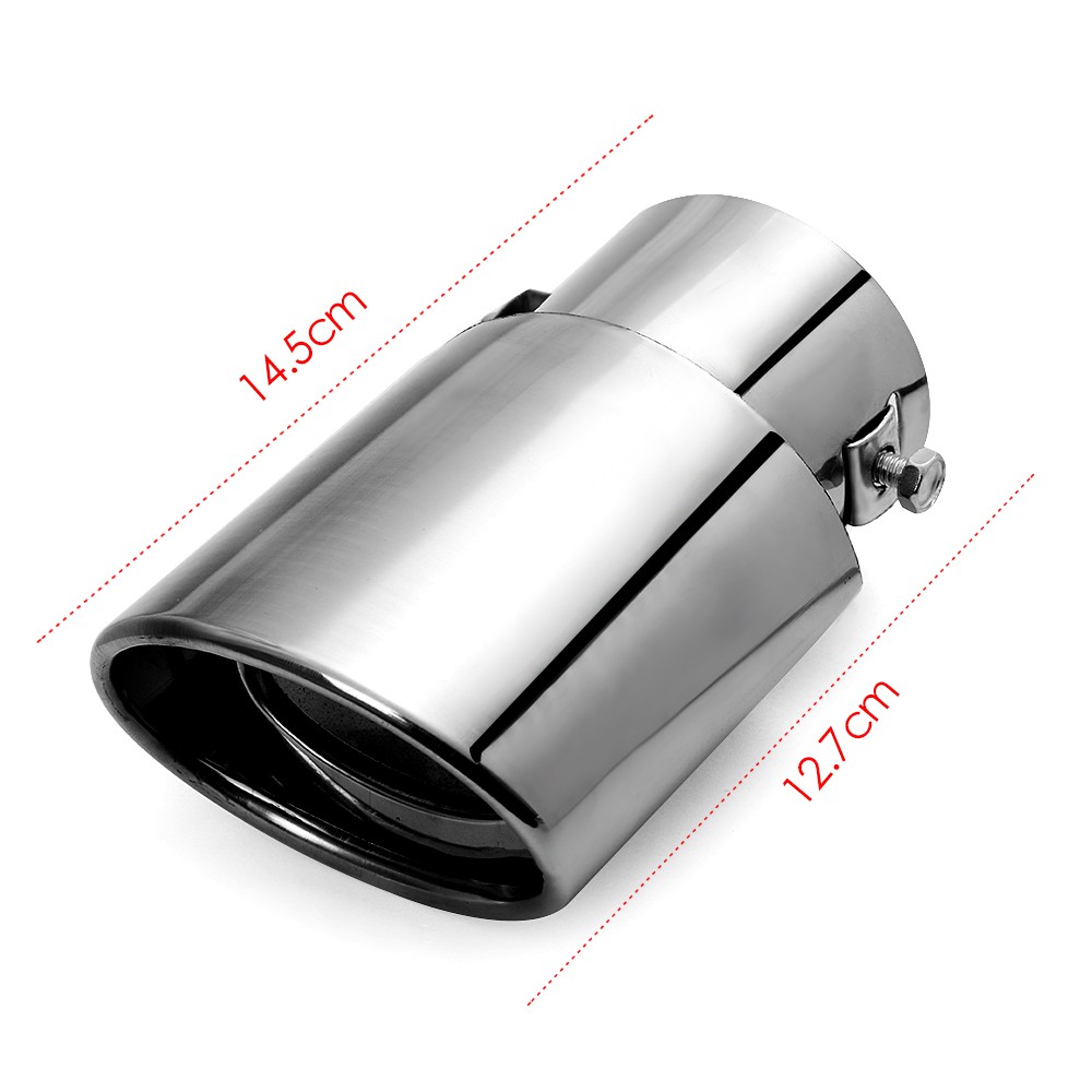Đầu Ống Pô Xe Hơi Bằng Thép Không Gỉ Đường Kính 1.5 inch Đến 2.3 inch