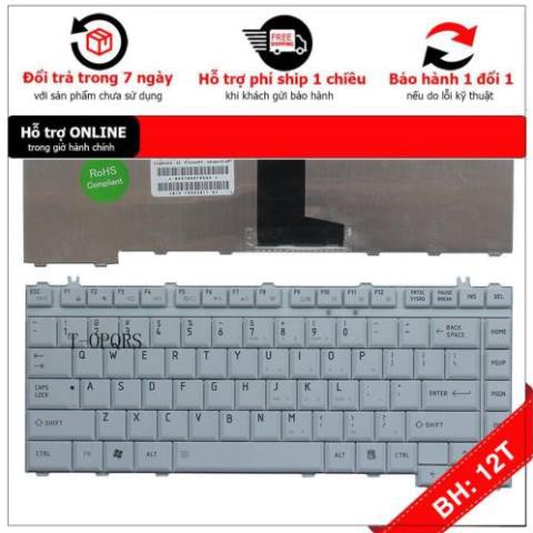 [BH12TH] Bàn Phim Laptop Toshiba Satellite A200 A205 M200 A300 L200 M300 L300 Qosmio F40; Tecra A9