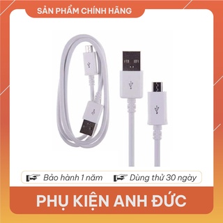 Dây cáp sạc Samsung cổng Micro - bảo hành 12 tháng 1 đổi 1