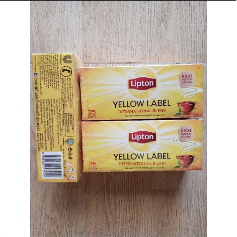 Trà Lipton nhãn vàng 25 túi lọc