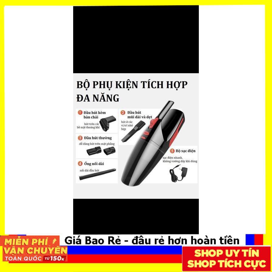 MÁY HÚT BỤI MINI CẦM TAY KHÔNG DÂY ĐA NĂNG CAO CẤP, 1 đổi 1 30 ngày