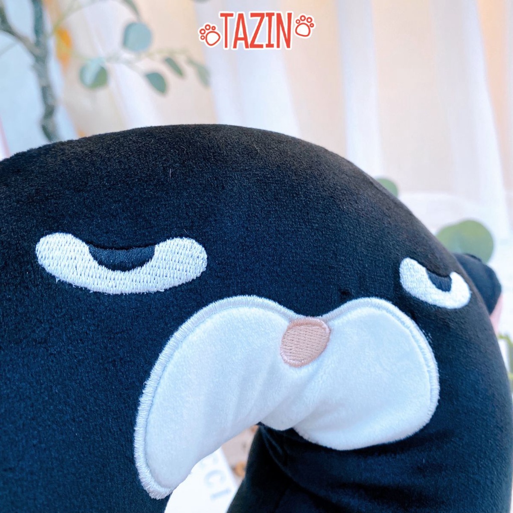 Gối Ngủ Văn Phòng Dễ Thương, Gối Cổ Tựa Amuse Mới Nhất - Gấu Bông Tazin