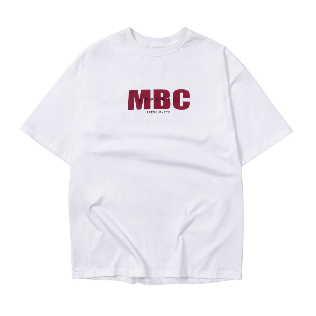 Áo Thun MBC Apparel Basic - Đen/Trắng/Kem/Xám/Xanh