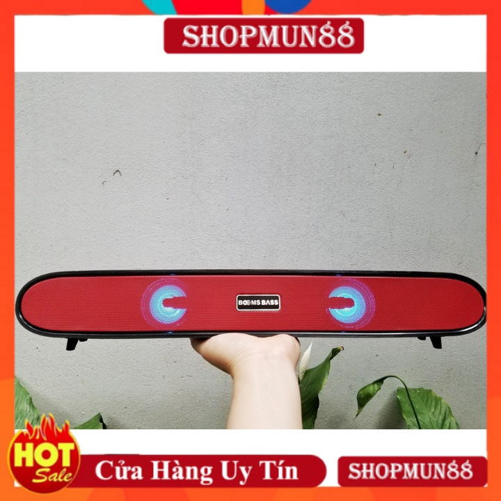 Loa Bluetooth BoomBass L30 Tích Hợp USB Thẻ Nhớ TF FM AUX Đèn Siêu Bass