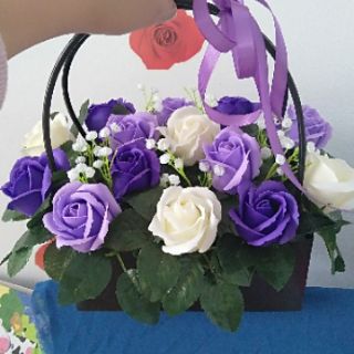 Giỏ  hoa hướng dương sáp thơm