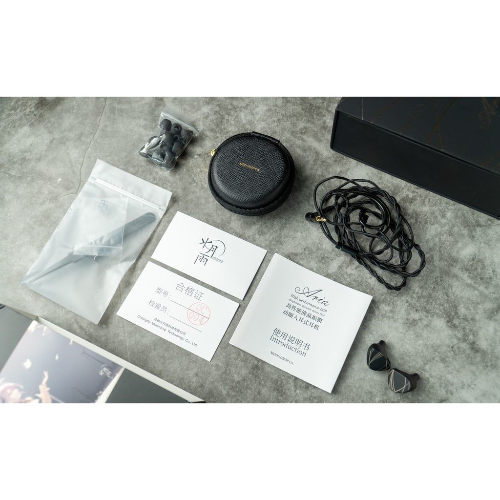 [NC] Tai Nghe Moondrop Aria Hifi InEar | Công nghệ Liquid Crystal Polymer