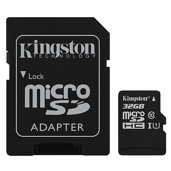 [Giá Siêu Rẻ] Thẻ nhớ 32GB Kingston MicroSD Class10 Chuyên Dụng Cho Camera, Điện Thoại - Bảo Hành 5 Năm