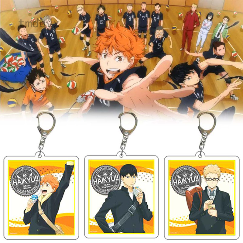 Tmdbyx Móc khóa nhân vật anime Haikyuu thiết kế chất lượng cao