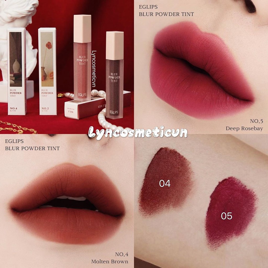 Son kem siêu mịn lỳ BLUR POWDER KISS