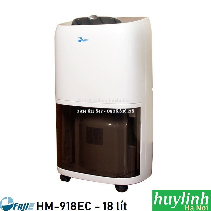 Máy hút ẩm dân dụng Fujie HM-918EC - 18 lít/ngày