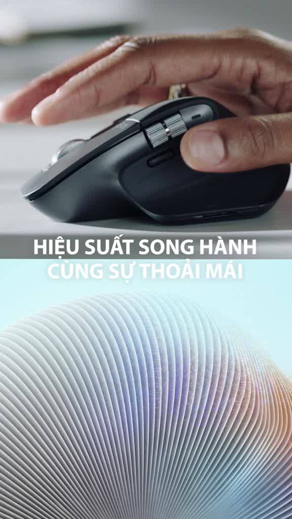 Chuột không dây Bluetooth Logitech MX Master 3s – Yên tĩnh, 8K DPI, Cuộn siêu nhanh, sạc USB-C | BigBuy360 - bigbuy360.vn