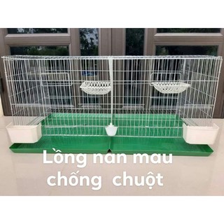 Lồng bồ câu nan mau 4,2kg kèm phụ kiện